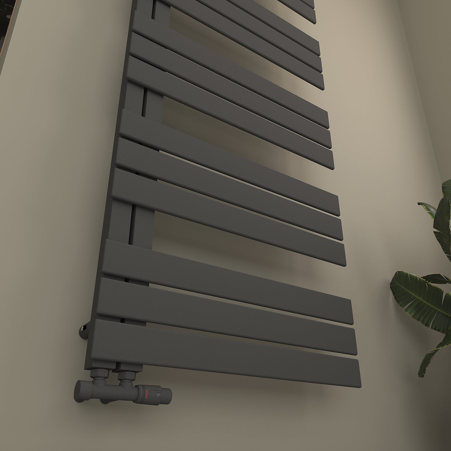 Badheizkörper und Handtuchheizkörper - DIADEM Design - seitlich offen