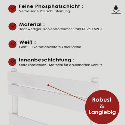 Badheizkörper Paneelheizkörper Handtuchheizkörper - POLARIS