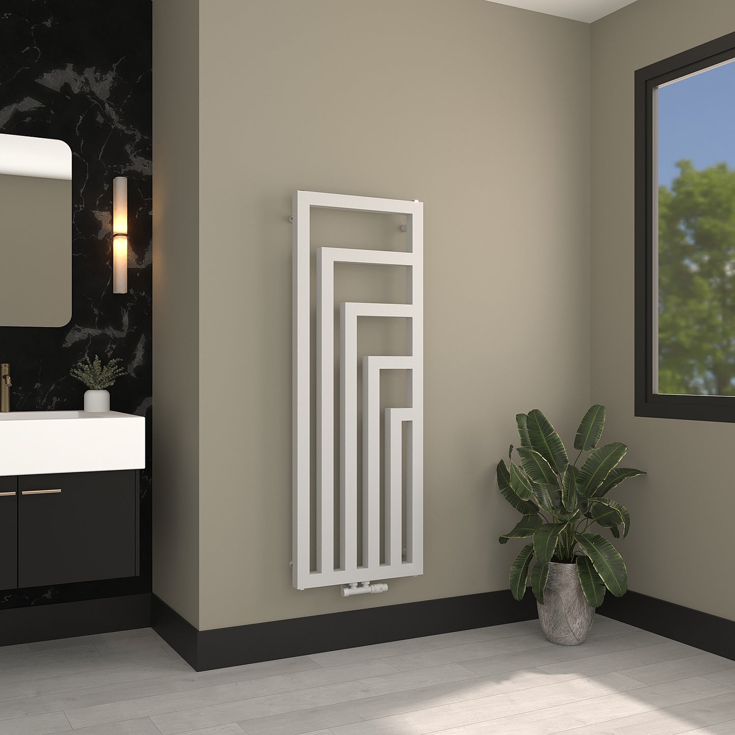 Design Röhrenheizkörper - Rigel-V - Heizkörper Vertikal 896 Watt