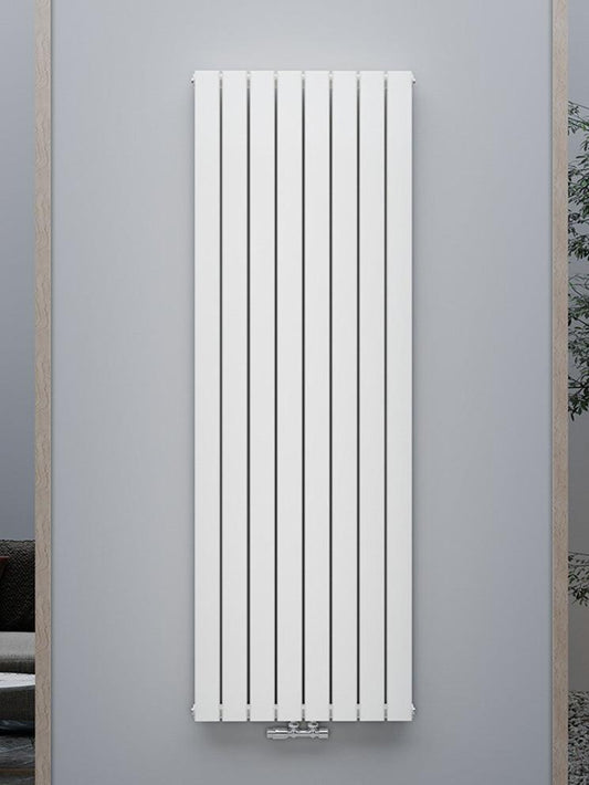 Pollux Design Paneelheizkörper 2-Lagig Wohnraumheizkörper 2296 Watt Senkrecht Weiss