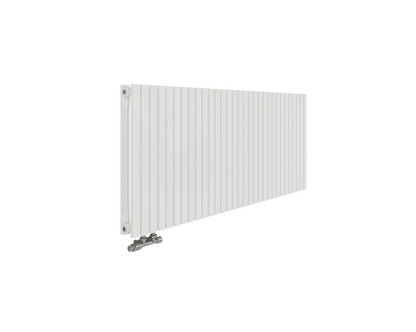 MIMOSA Paneelheizörper 2-Lagig Waagrecht Weiss bis 2672 Watt