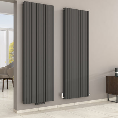 Wohnraumheizkörper Paneelheizkörper Vertikal 2-Lagig Vertikal 2639/3445 WATT MIMOSA Design