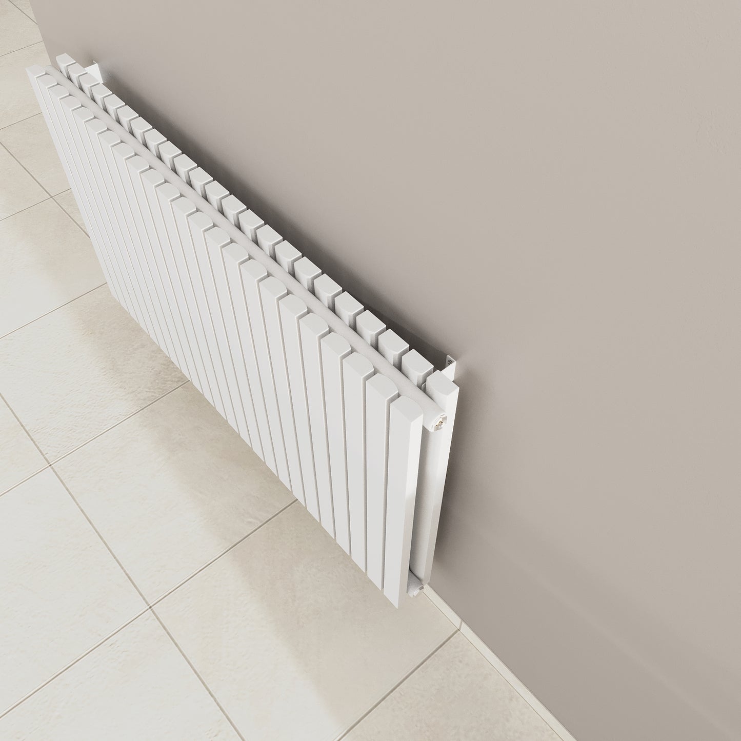 Wohnraumheizkörper Paneelheizkörper 2-Lagig Waagrecht 2672 Watt MIMOSA